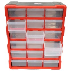 Sealey Parts Cabinet Storage Organiser 18 Drawer